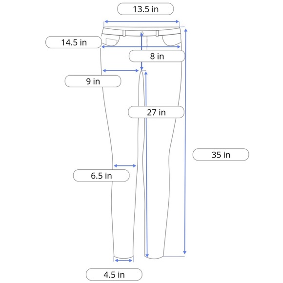 Garage Blue Ripped Skinny Jean - Picture 4 of 4